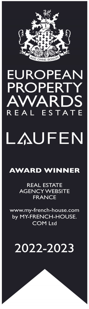 European Property Awards Winner 2021 - 2022  - Real Estate Agency Website for France