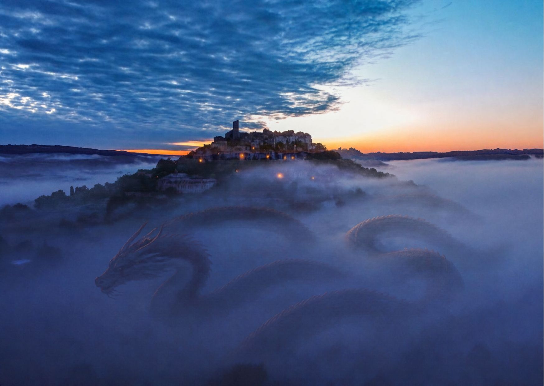 A Château, a Sleeping…