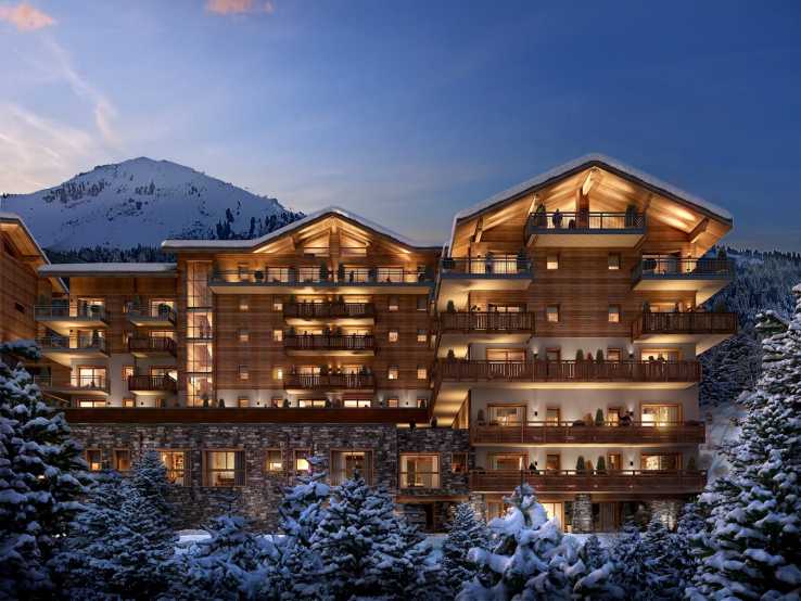 Luxury 4 bed ski Apartment for sale near to Courchevel Le Praz Id