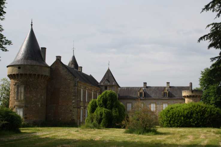 Magnificent 12th Century Chateau With Several Outbuildings And O
