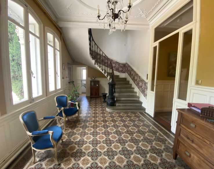 Elegant 19th Century Manor With Turret, Fabrezan for sale in Pyrenees