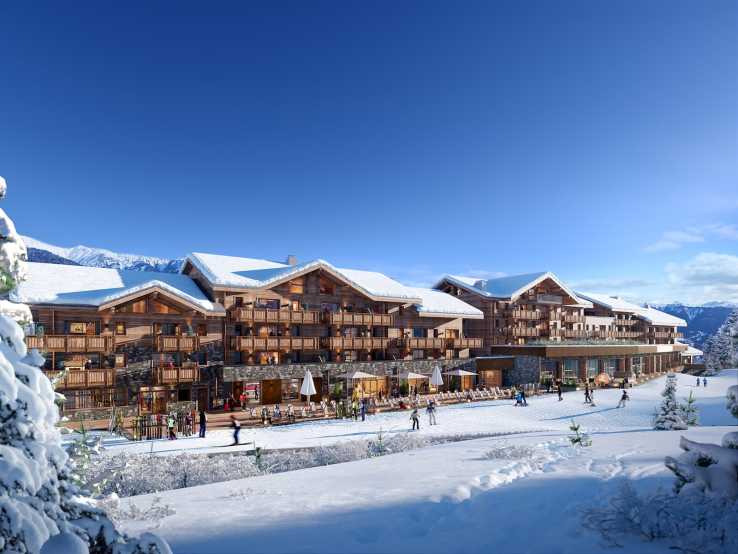 2 bed ski Apartment for sale near to La Tania